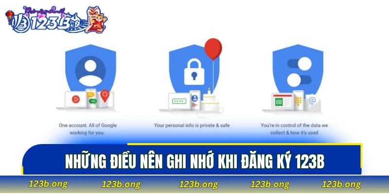 Những điều nên ghi nhớ khi đăng ký 123B